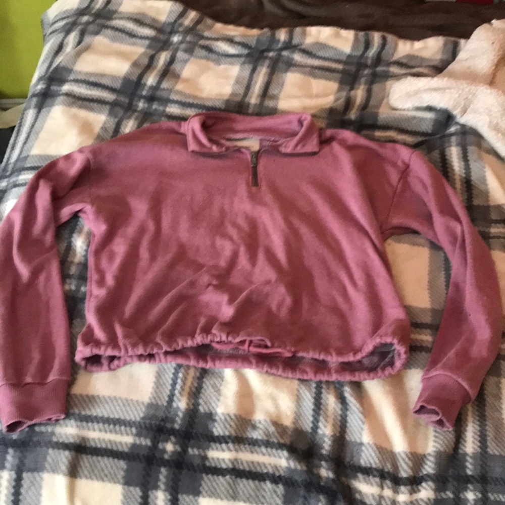 Quarter zip American eagle super soft